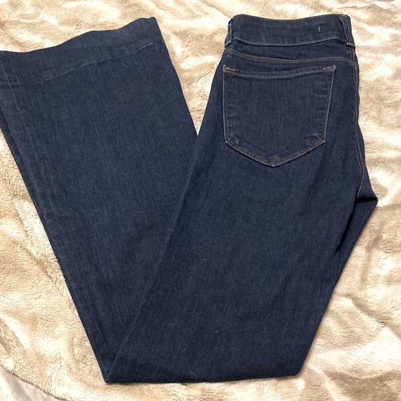 Vintage J Brand Pure Lovestory Dark Wash Flare Bell Bottom Jeans Size 27 - Picture 4 of 13